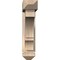 Ekena Millwork Balboa Arts and Crafts Smooth Bracket w/ Offset Brace, Douglas Fir, 5 1/2"W x 24"D x 24"H BKT0604X24X24BOA03SDF - alternate 2
